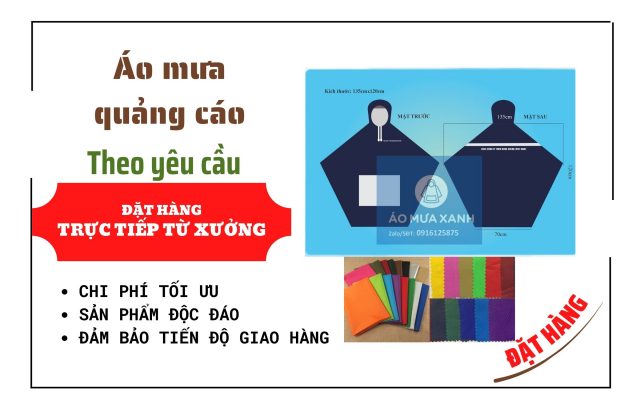 Ao mua quang cao dat hang xuong san xuat