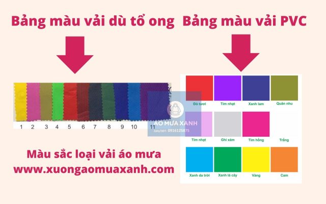 Bang mau ao mua quang cao