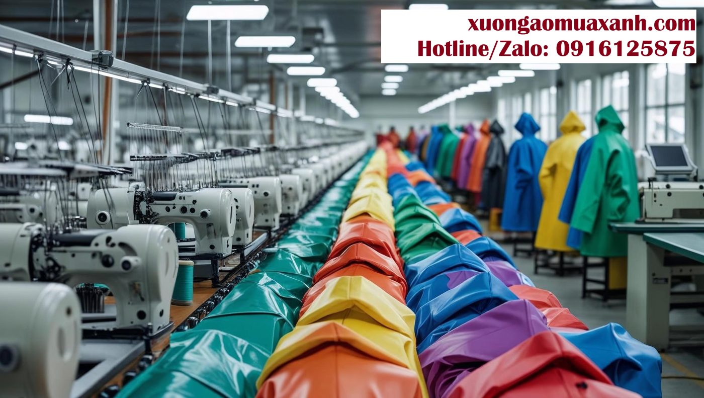 Xưởng áo mưa uy tín