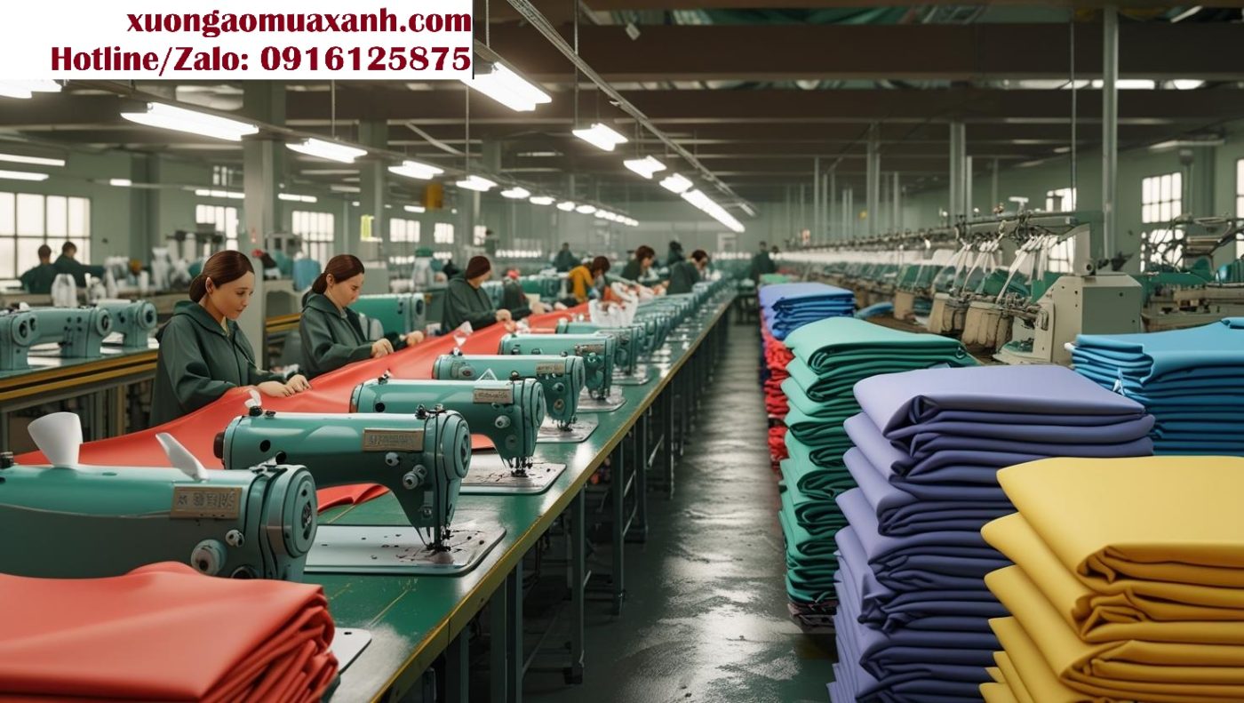 Cơ sở sản xuất áo mưa quà tặng uy tín