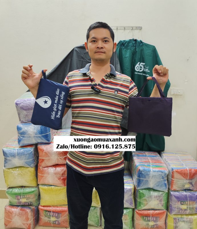 In áo mưa quảng cáo sự kiện
